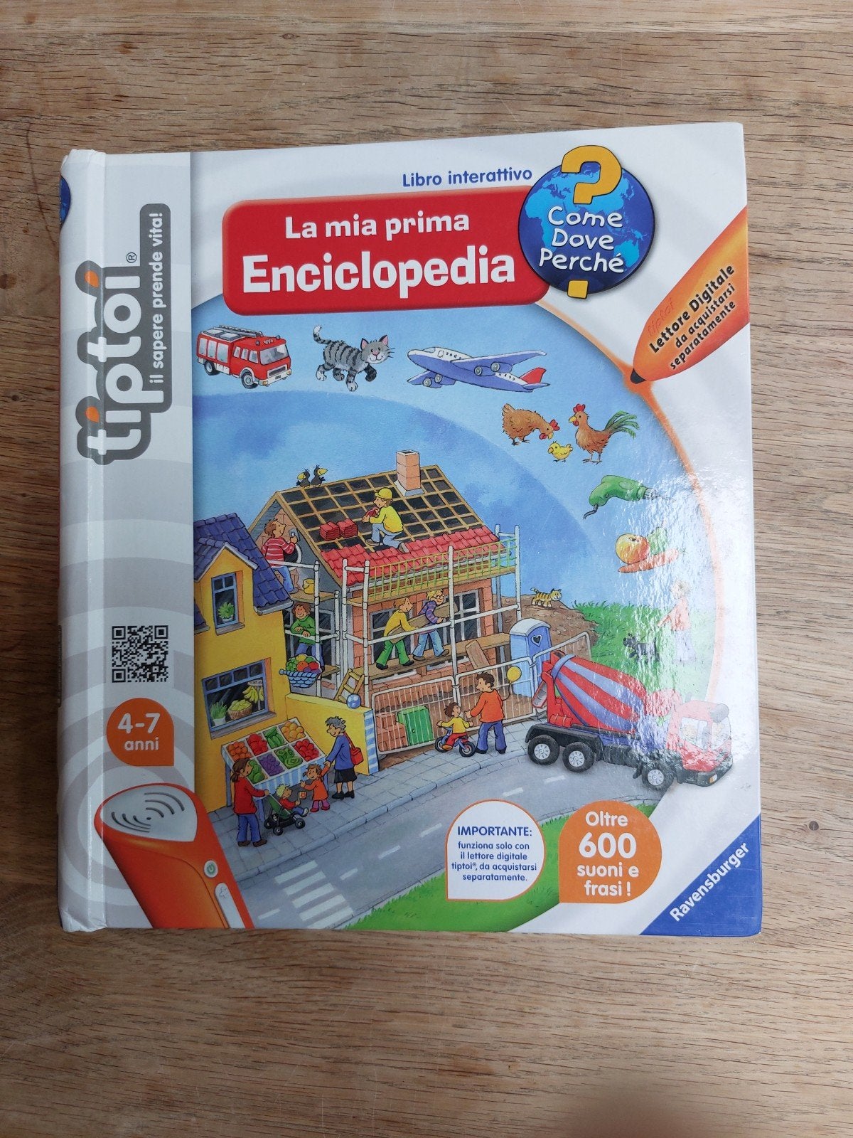 Tiptoi: Mijn Eerste Encyclopedie (Italiaans), Ophalen of Verzenden, Zo goed als nieuw, Algemeen