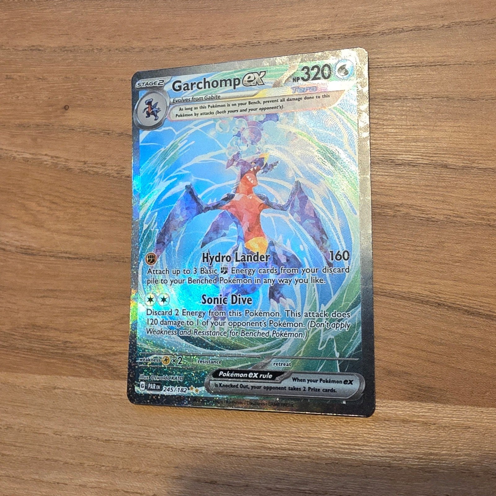 Garchomp EX SIR pokemon kaart, Ophalen of Verzenden