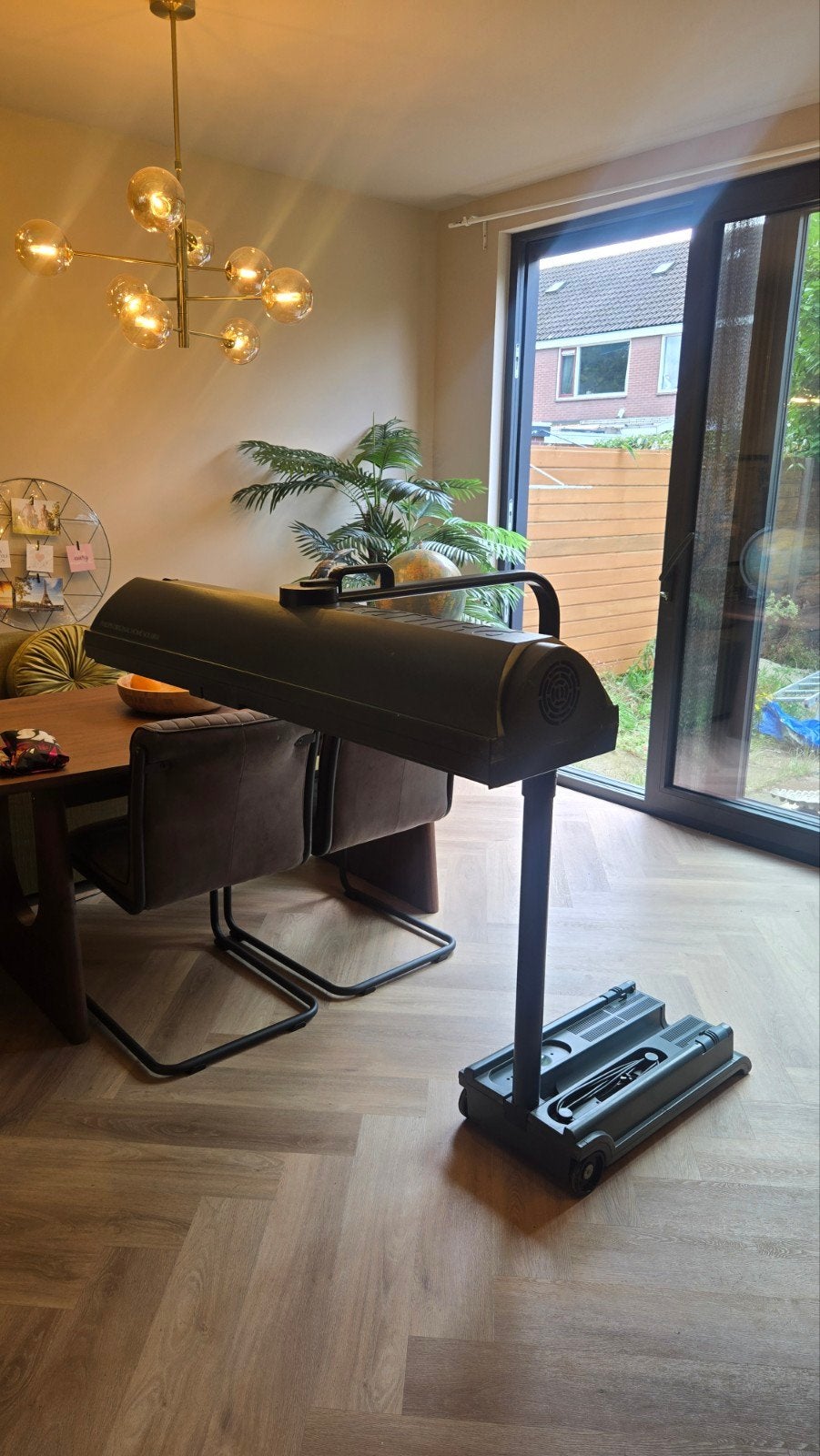 Philips Solarium HB 812 opklapbare thuis zonnebank, Ophalen, Gebruikt, Zonnebank enkelzijdig, Minder dan 10 lampen