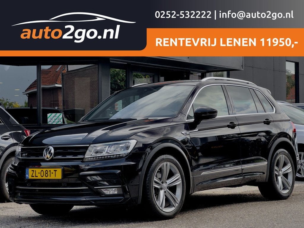 Volkswagen Tiguan 1.5 TSI AUT7 2X R-LINE DESIGNO-INT NAVI DI, Auto's, Volkswagen, Gebruikt, Euro 6, 150 pk, Alcantara