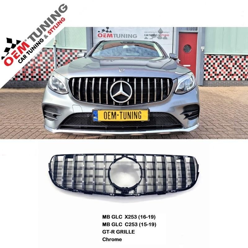 Mercedes-Benz GLC SUV | GT-R GRILLE | 2015- 2019 | CHROME
