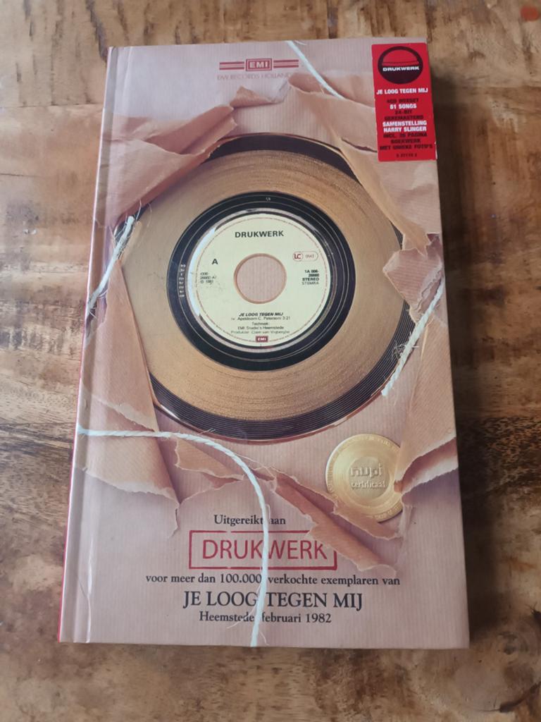 Drukwerk 4CD-Box, Ophalen of Verzenden, Zo goed als nieuw, Pop