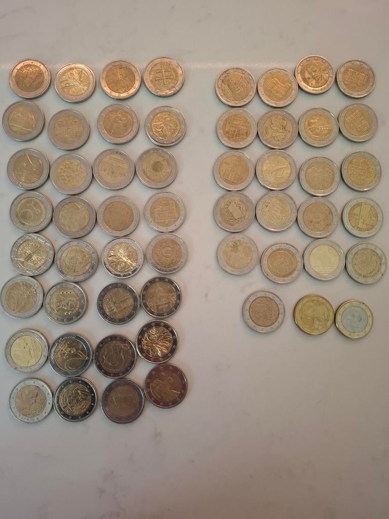 Grote collectie 2 euro munten speciale uitgave, Ophalen of Verzenden, Overige landen, 2 euro, Setje