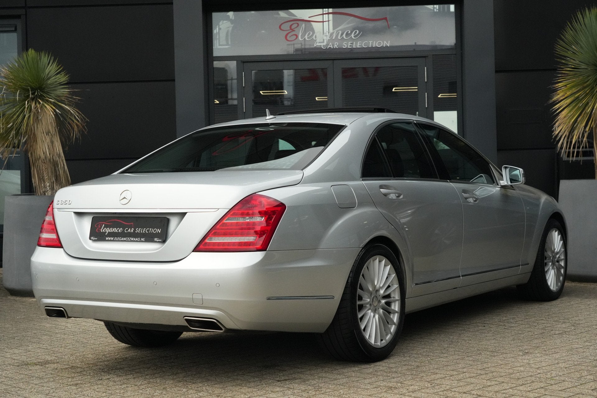 Mercedes-Benz S-Klasse 350 Prestige 306pk Panoramdak/HarmanK, Auto's, Euro 5, Achterwielaandrijving, Gebruikt, Zwart