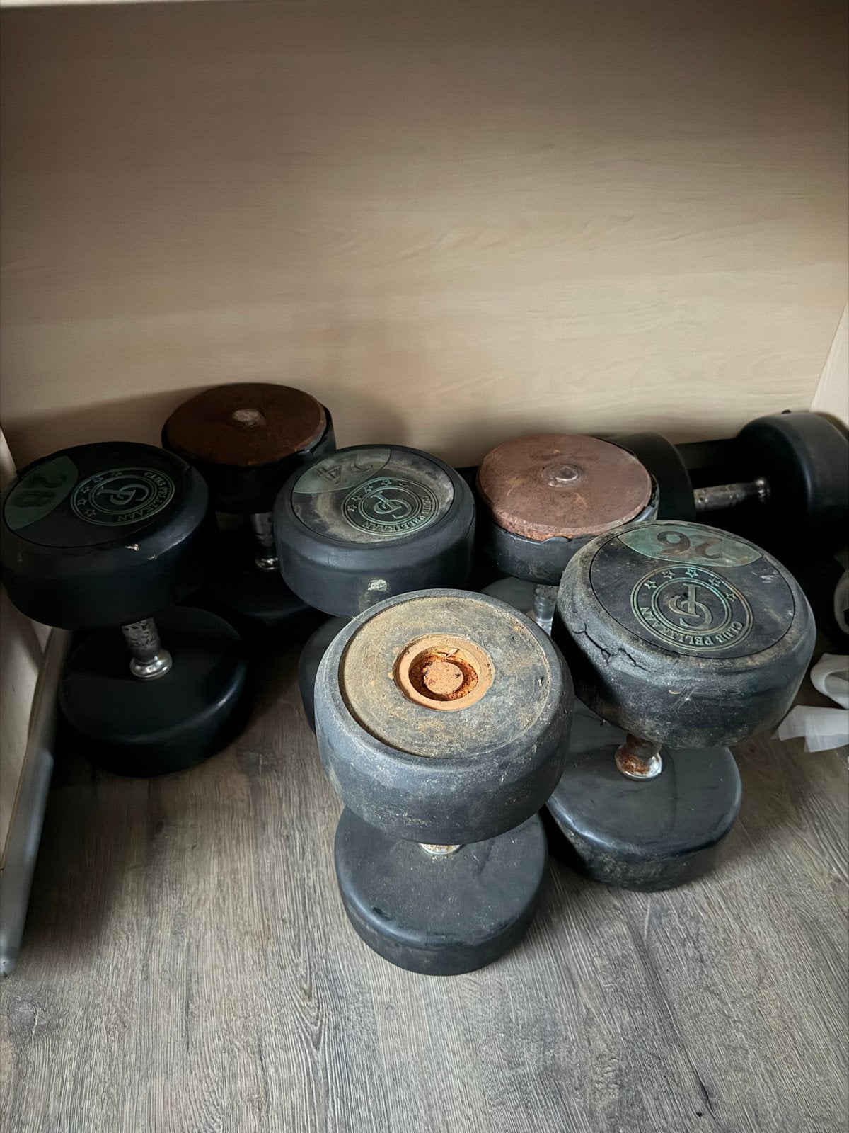 Gebruikte dumbbells en halterschijven, Ophalen, Gebruikt, Dumbbell