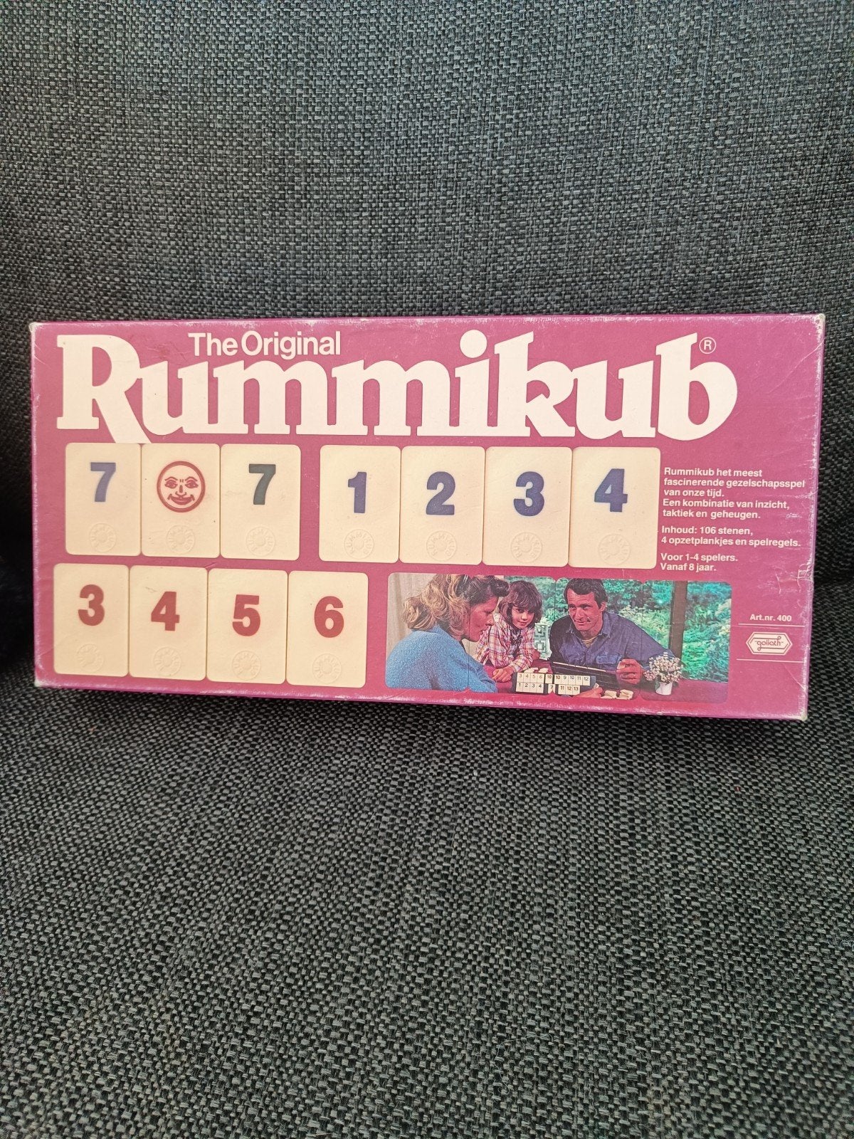 Rummikub Het Origineel - Compleet Gezelschapsspel, Een of twee spelers, Ophalen of Verzenden, Gebruikt, Goliath