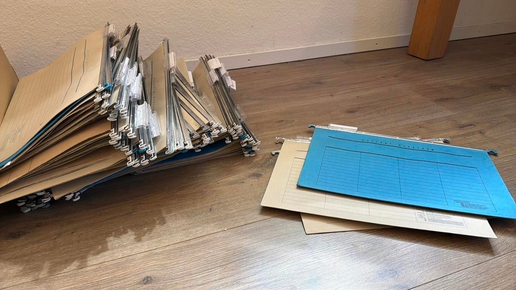 Hangmappen voor dossierkast ca 100 stuks, Diversen, Ophalen