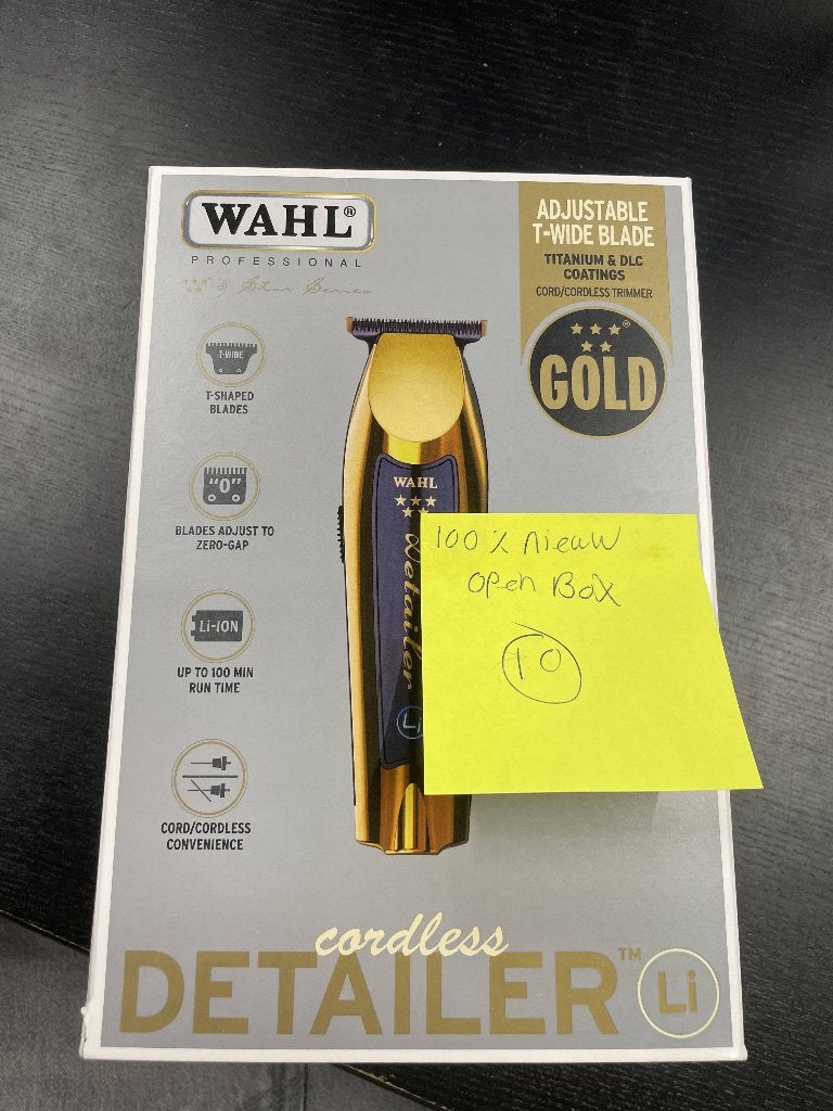 Wahl Cordless Detailer Li T-Wide Blade Gold Trimmer, Verzenden, Info@wahl.nl, Wahl Professional, Overige typen