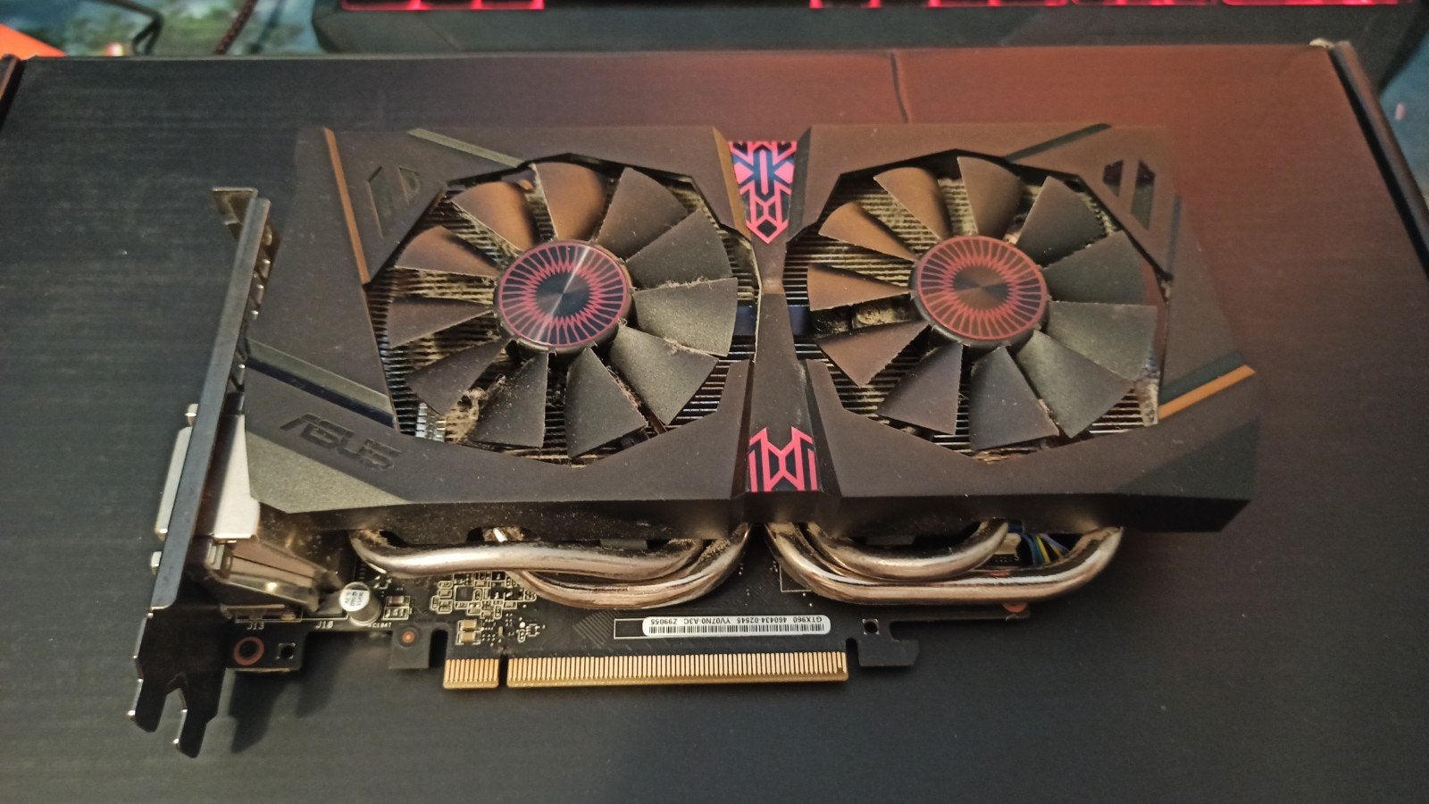 ASUS STRIX GTX960-DC2OC-2GD5 Videokaart, Ophalen, PCI-Express 3, Gebruikt, HDMI