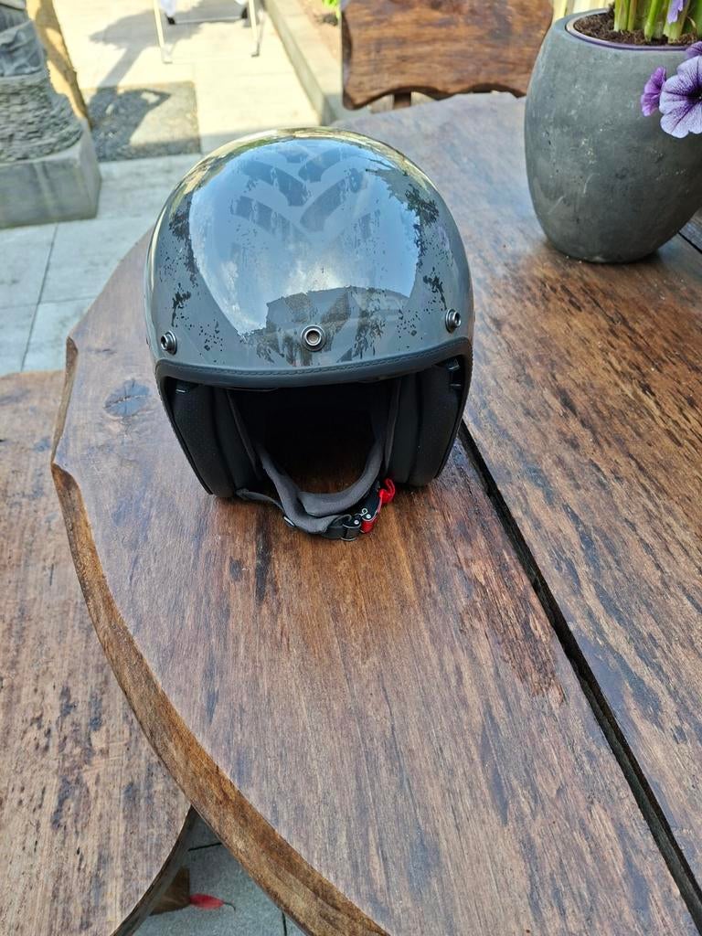 Te koop Belfast Scorpion motorhelm, Motoren, Heren, Integraalhelm, L, Tweedehands