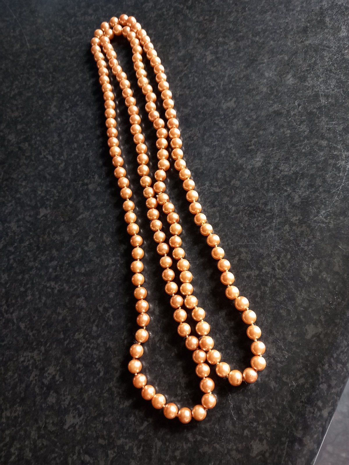 Parel ketting, Ophalen of Verzenden, Gebruikt, Overige materialen