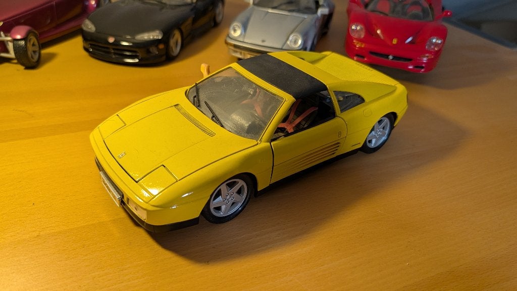 Ferrari 348 TS Maisto 1:18, Ophalen of Verzenden, Gebruikt, Auto, Maisto