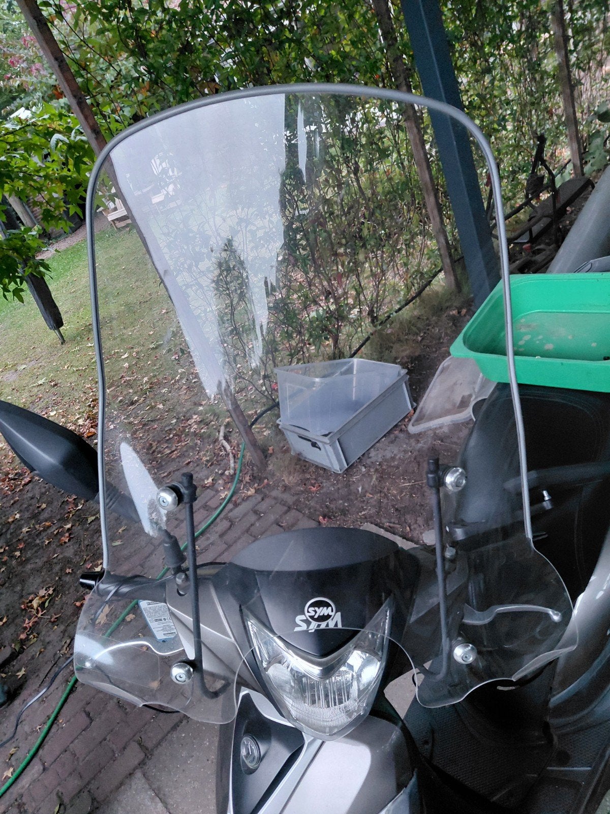 sim symphony windscherm, Fietsen en Brommers, Ophalen, Gebruikt, Benzine, Overige modellen