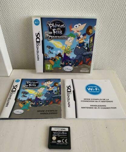 DS Phineas and Ferb 2de Dimense game! CADEAUTIP van SINT!, Spelcomputers en Games, Avontuur en Actie, Verzenden, 1 speler, Zo goed als nieuw