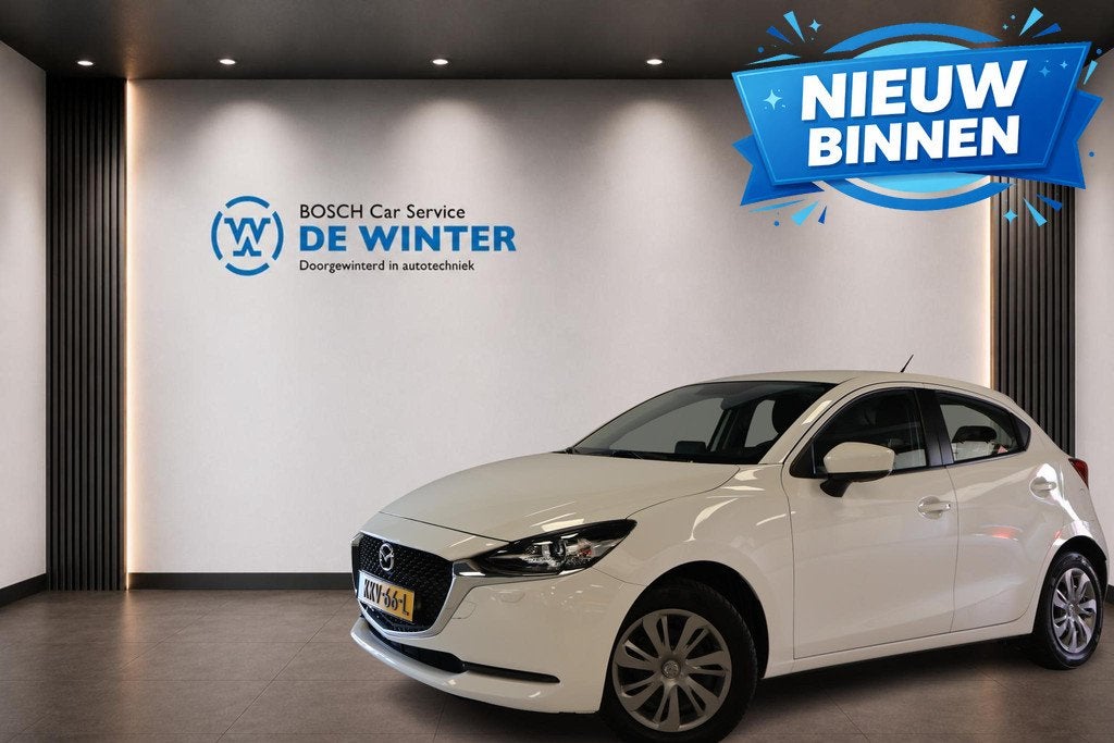 Mazda 2 1.5 Skyactiv-G, Stof, Gebruikt, 4 cilinders, Wit