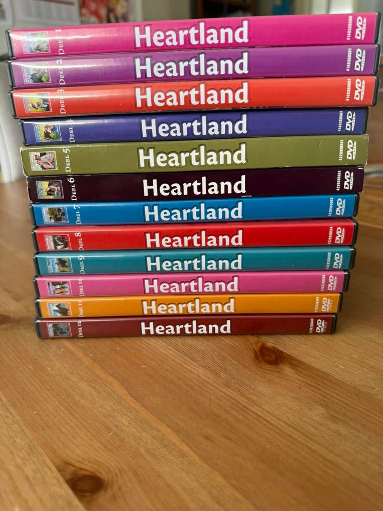 Heartland DVD's Deel 1 t/m 12 NL versie compleet origineel, Cd's en Dvd's, Dvd's | Tv en Series, Vanaf 12 jaar, Verzenden, Gebruikt