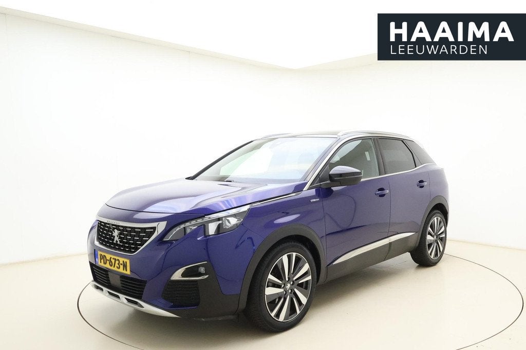 Peugeot 3008 1.2 PureTech GT Line | Panoramadak | Achteruitr, Gebruikt, Euro 6, 1199 cc, Blauw