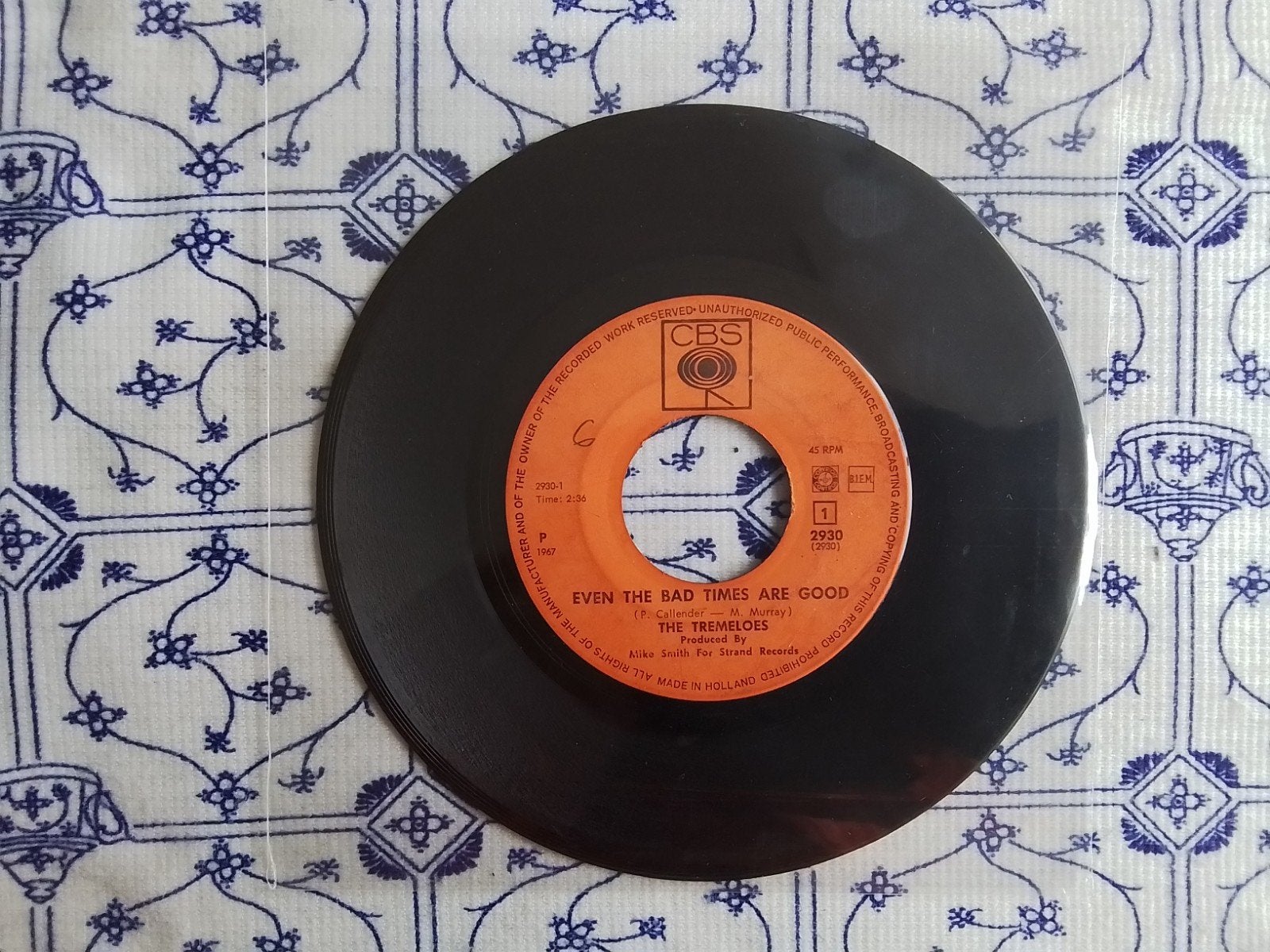 The tremeloes            Even the bad times are good, Ophalen of Verzenden, Zo goed als nieuw, 7 inch, Pop