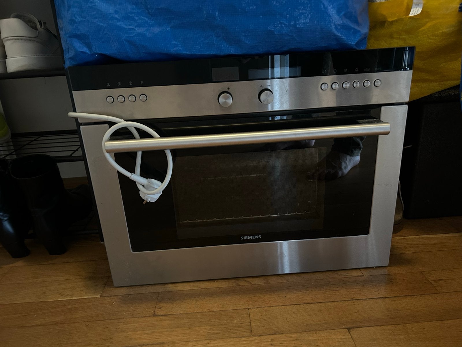 Siemens Stoomoven - Inbouw, Witgoed en Apparatuur, Ophalen, 45 tot 50 cm, Gebruikt, Siemens