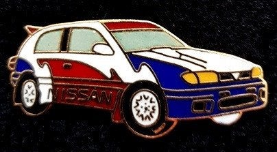 Nissan Sport pin, Verzenden, Nieuw, Sport, Speldje of Pin