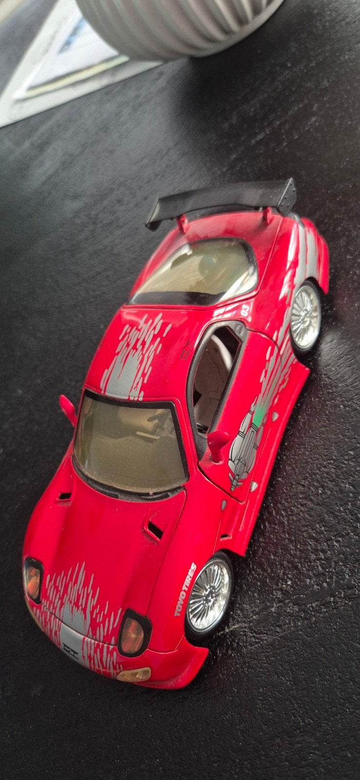 Fast & Furious Mazda RX-7 Diecast Modelauto 1:24, Ophalen of Verzenden, Zo goed als nieuw, Auto, Overige merken