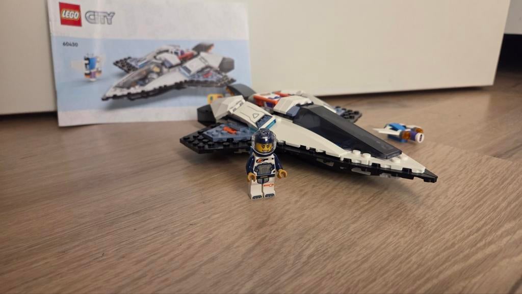 LEGO City Ruimteschip 60430 met astronaut minifiguur, Compleet, City, Lego, Ophalen of Verzenden