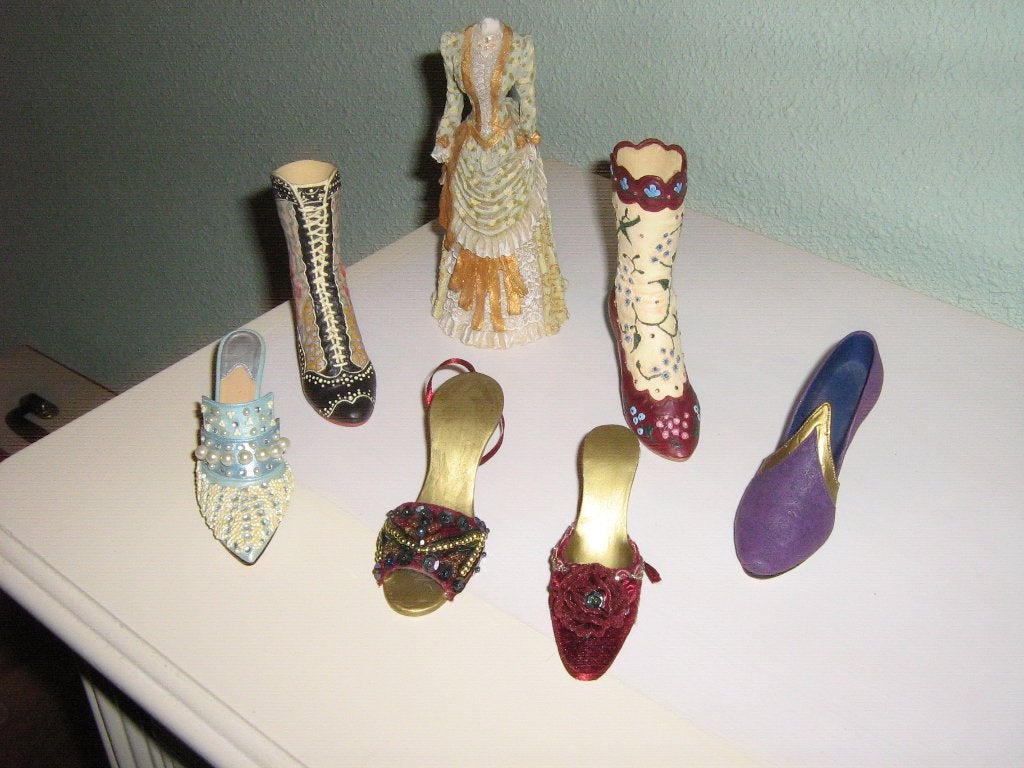 Brocante laarsjes + schoentjes, Ophalen of Verzenden