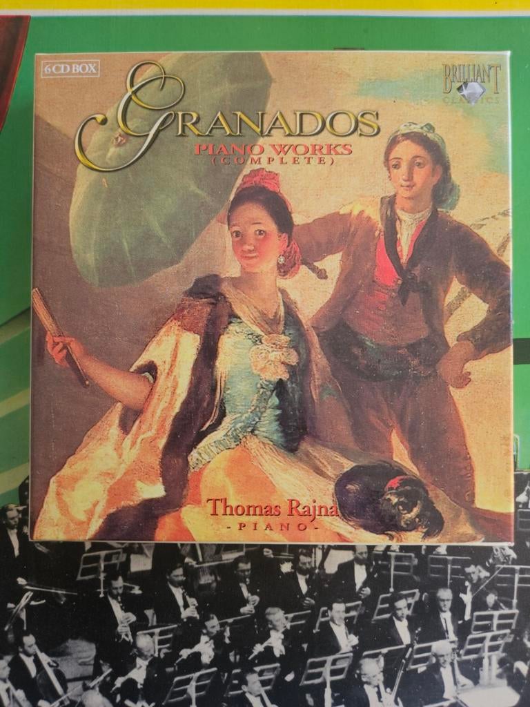 Granados: Complete Piano Works - Thomas Rajna (6 CD Boxset), Kamermuziek, Boxset, Ophalen of Verzenden, Zo goed als nieuw