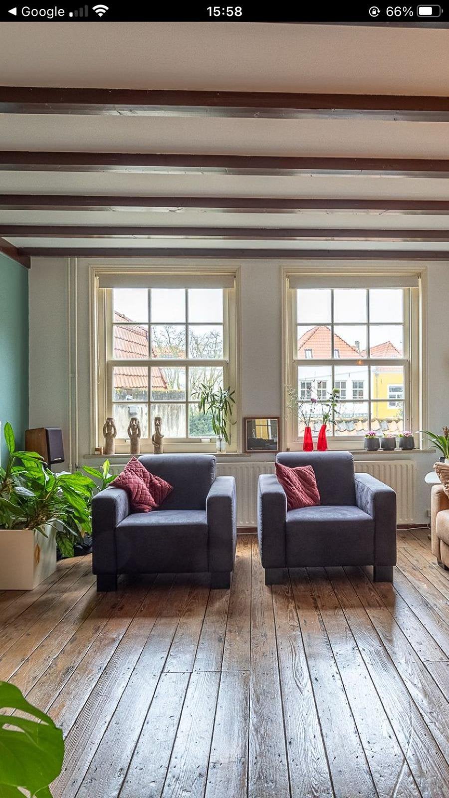 FAUTEUILS   2 stuks, Huis en Inrichting, Ophalen, 75 m² of meer, Overige typen, Zo goed als nieuw