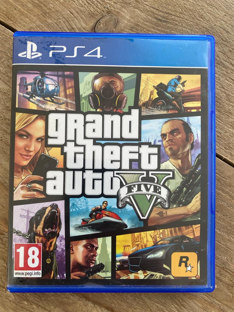 Grand Theft Auto V (GTA 5) PS4 - Zo goed als nieuw, Avontuur en Actie, Online, Vanaf 18 jaar, 1 speler