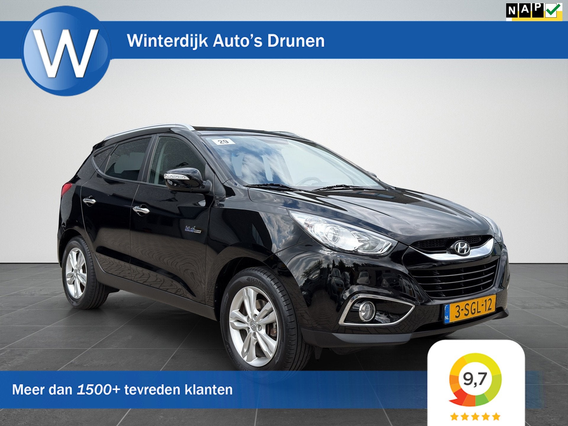 Hyundai Ix35 1.6i GDI i-Magine Clima|Cruise|Trekhaak|NAP, Auto's, Hyundai, Voorwielaandrijving, Euro 5, 135 pk, 1591 cc