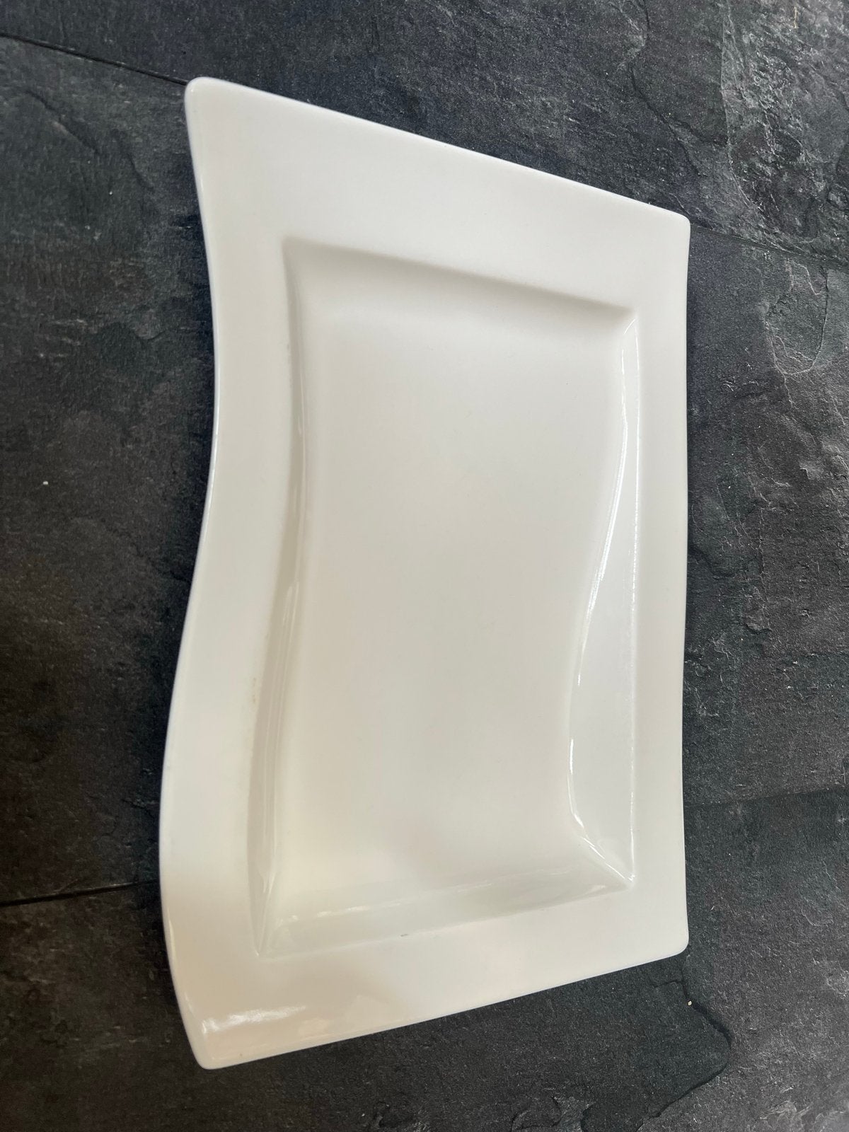 Villeroy & Boch NewWave serveerschaal, wit porselein, Verzenden, Villeroy & Boch, Modern, Porselein