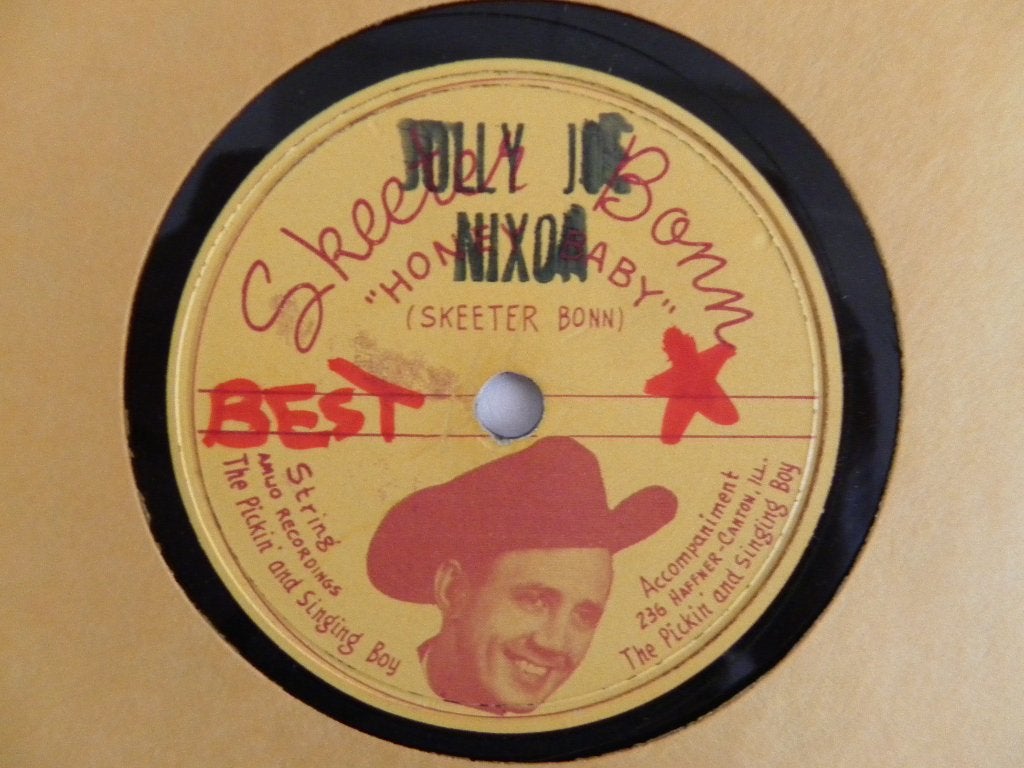 78 Toerenplaat Skeeter Bonn - Honey Baby, Gebruikt, 10 inch, Ophalen of Verzenden, Americana
