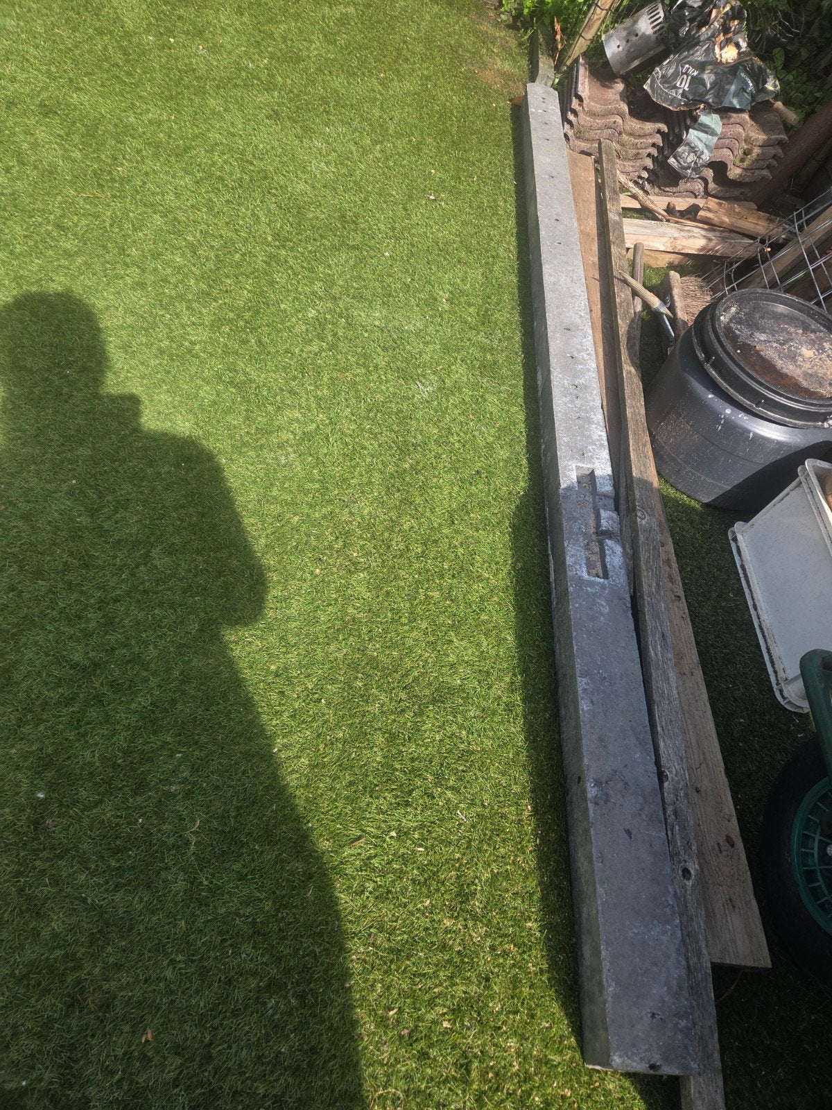 1 Betonnen paal voor schutting, Ophalen, Zo goed als nieuw, 250 cm of meer, Palen