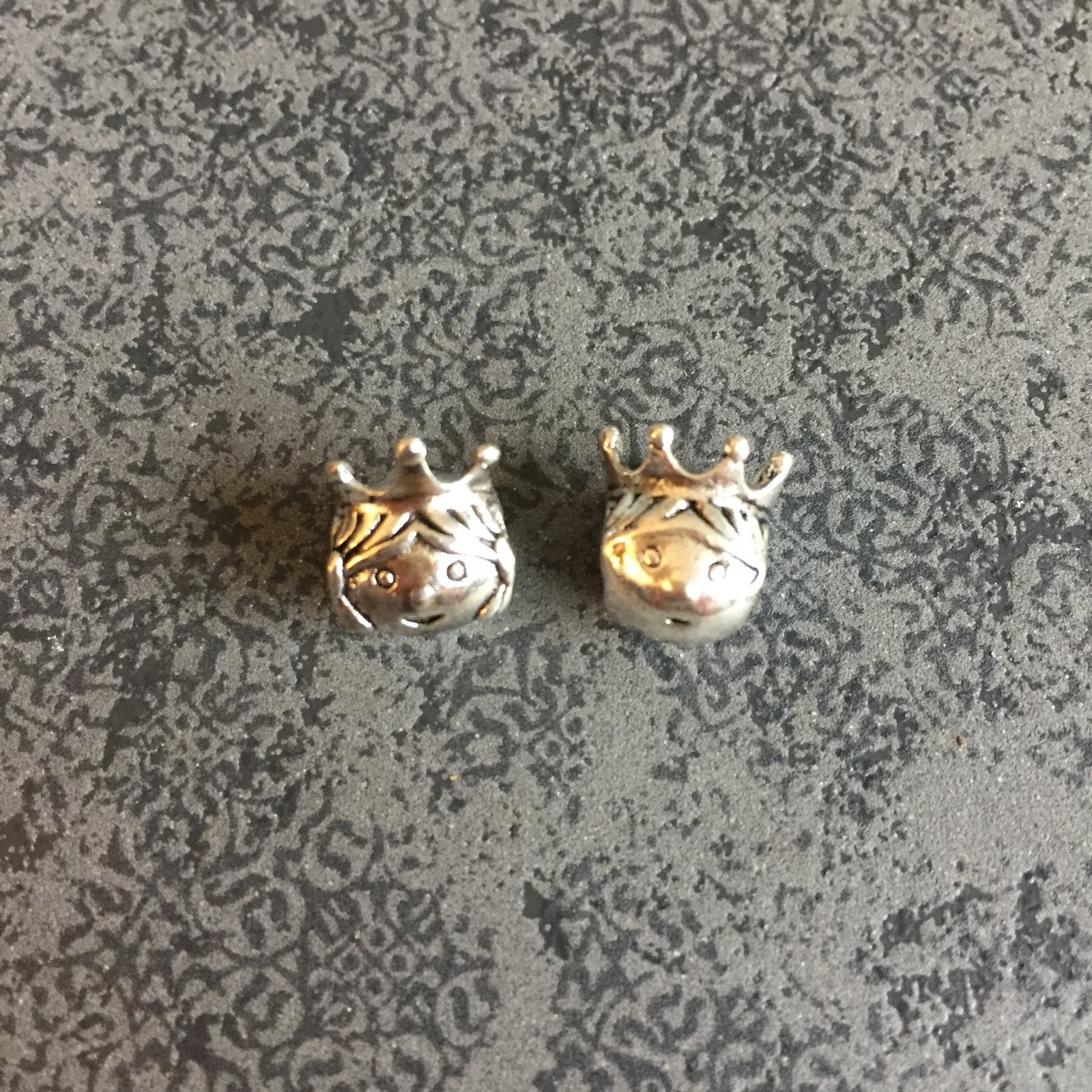 Prins en prinses bedels bedeltjes 925 zilveren pandora, 4 bedels of meer, Ophalen of Verzenden, Nieuw, Zilver