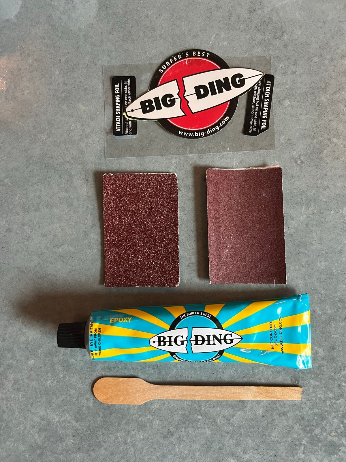 Big Ding Epoxy Reparatie Kit voor Surfboards, Ophalen of Verzenden, Nieuw, Onderhoud en Reparatie