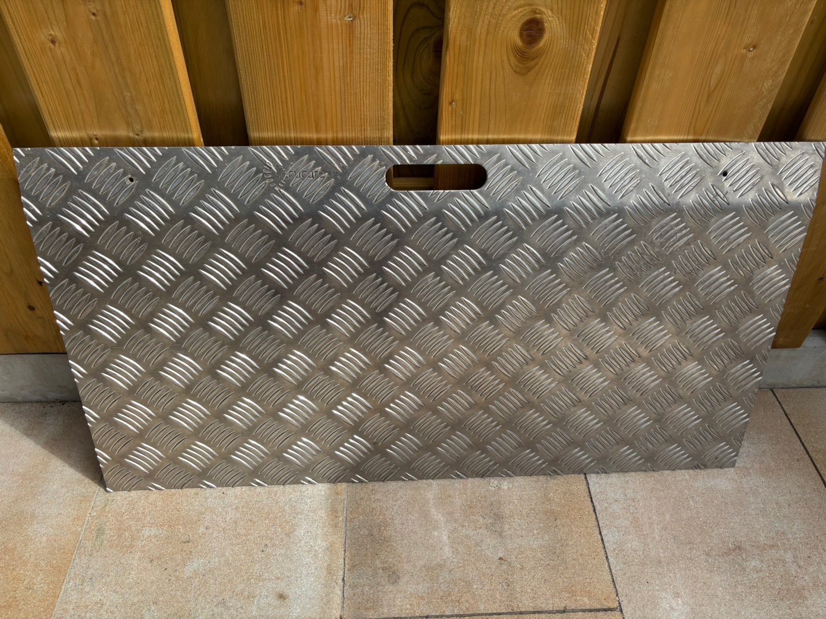 Drempel hulp aluminium, Diversen, Ophalen of Verzenden, Zo goed als nieuw