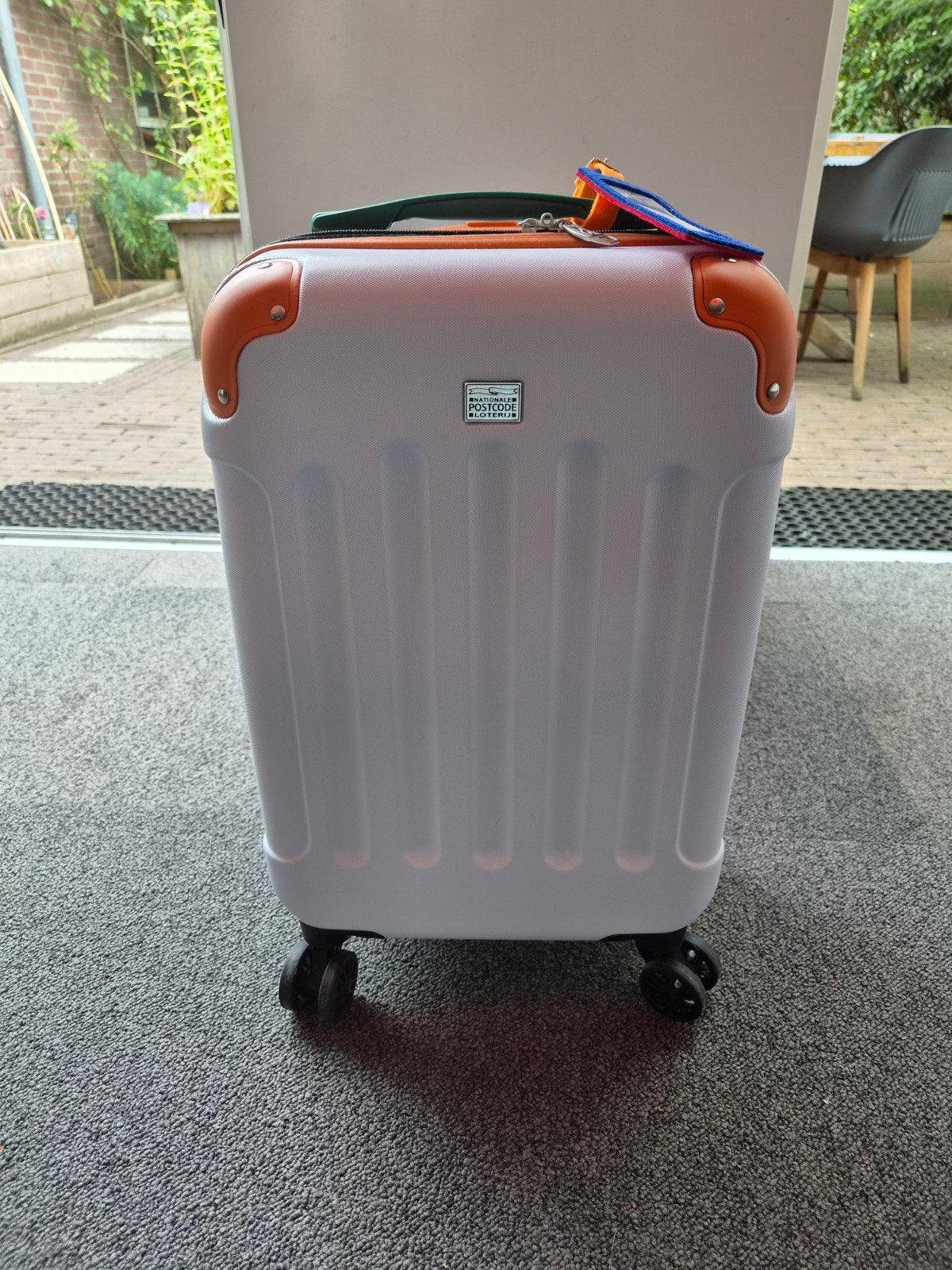 Koffer handbagage Postcodeloterij, 50 tot 60 cm, Hard kunststof, Nieuw, Ophalen of Verzenden
