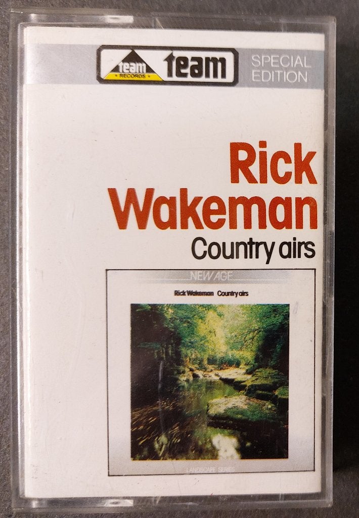 Rick Wakeman YES CASSETTE Country Airs Indonesie Zeldzaam, Gebruikt, Verzenden, NvT, Voorbespeeld