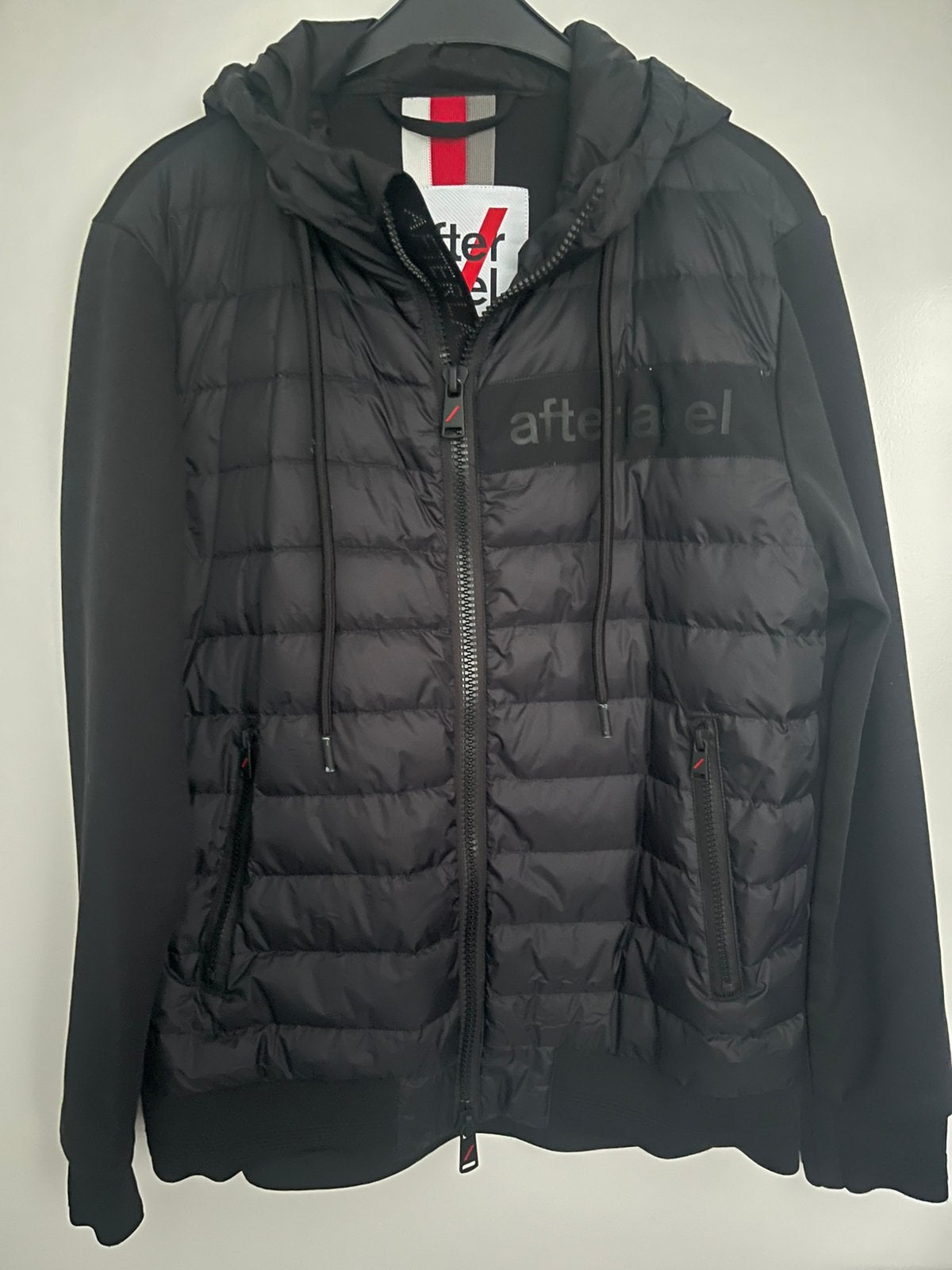 Afterlabel jack | dons | zwart | maat M / L, Maat 52/54 (L), Zwart, Ophalen of Verzenden, Zo goed als nieuw