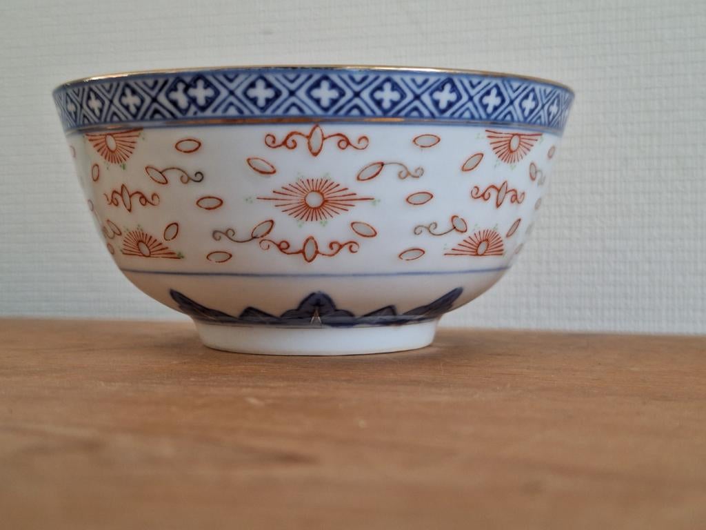 Chinese rijstkommen, Antiek en Kunst, Antiek | Porselein, Ophalen of Verzenden