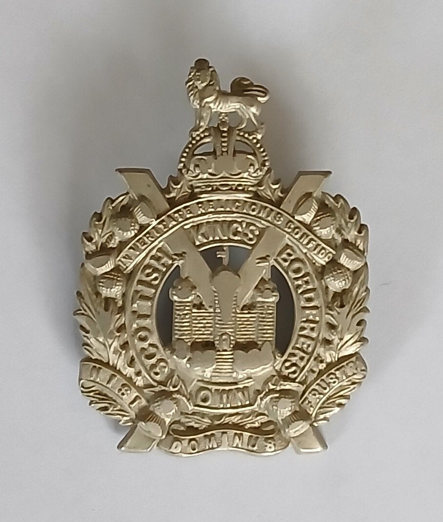 Kings Own Scottish Borderers Cap Badge Wo2, Verzamelen, Ophalen of Verzenden