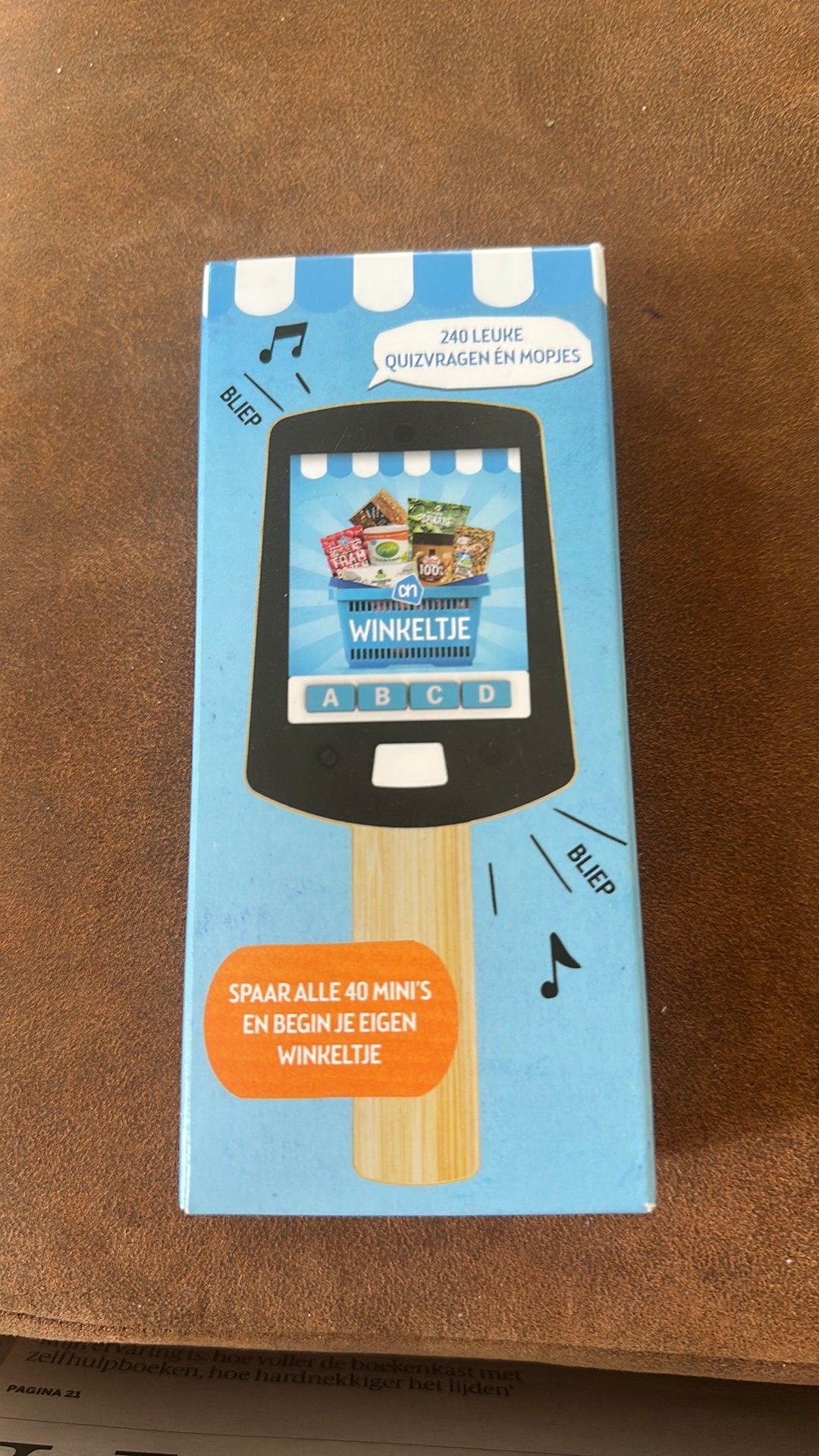 Nieuw en ongebruikte winkelscanner voor AH winkeltje, Ophalen of Verzenden, Nieuw