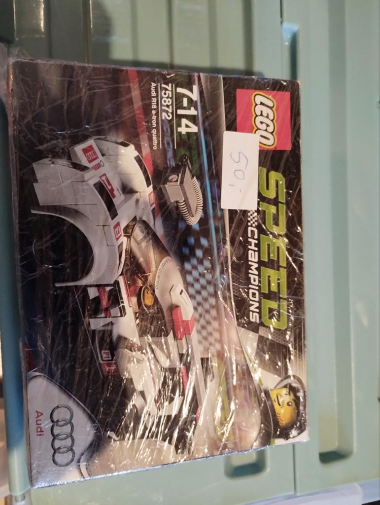 Lego Speed Champions 75872 Audi R18 e-tron quattro, Lego, Zo goed als nieuw, Compleet, Complete set