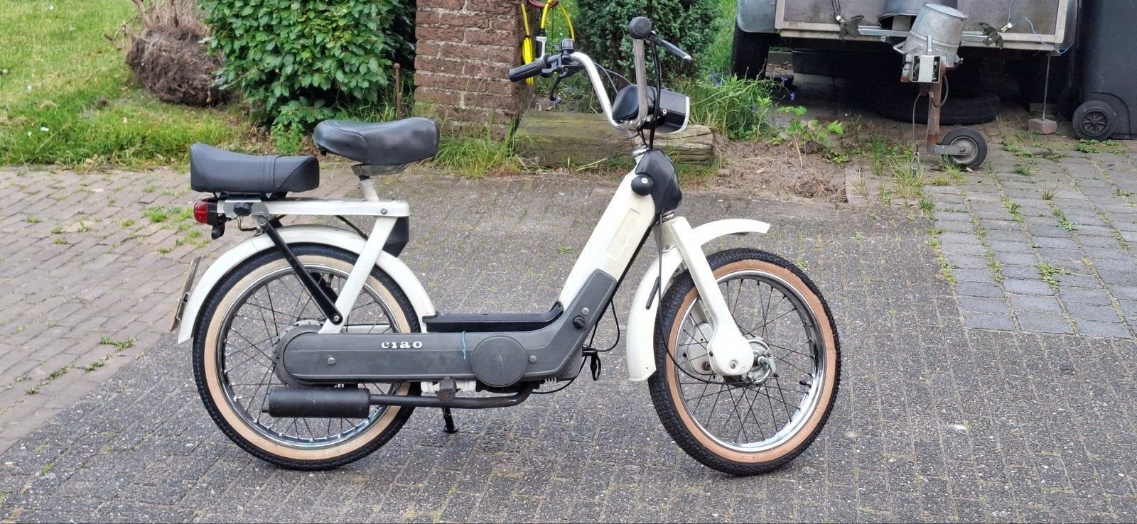 Piaggio Ciao Bromfiets geel kenteken, Ophalen, Gebruikt, Benzine, Piaggio