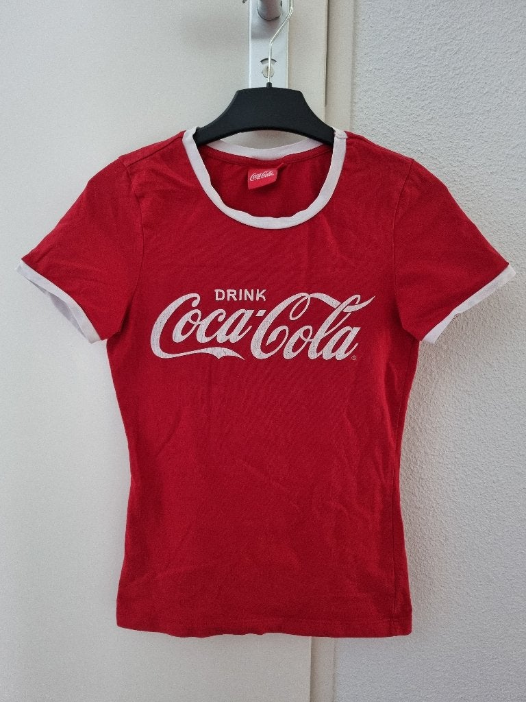 T-shirt jongen of meisje -- maat 140 / 146 -- Coca Cola, Kinderen en Baby's, Gebruikt, Jongen of Meisje, Coca Cola, Ophalen of Verzenden