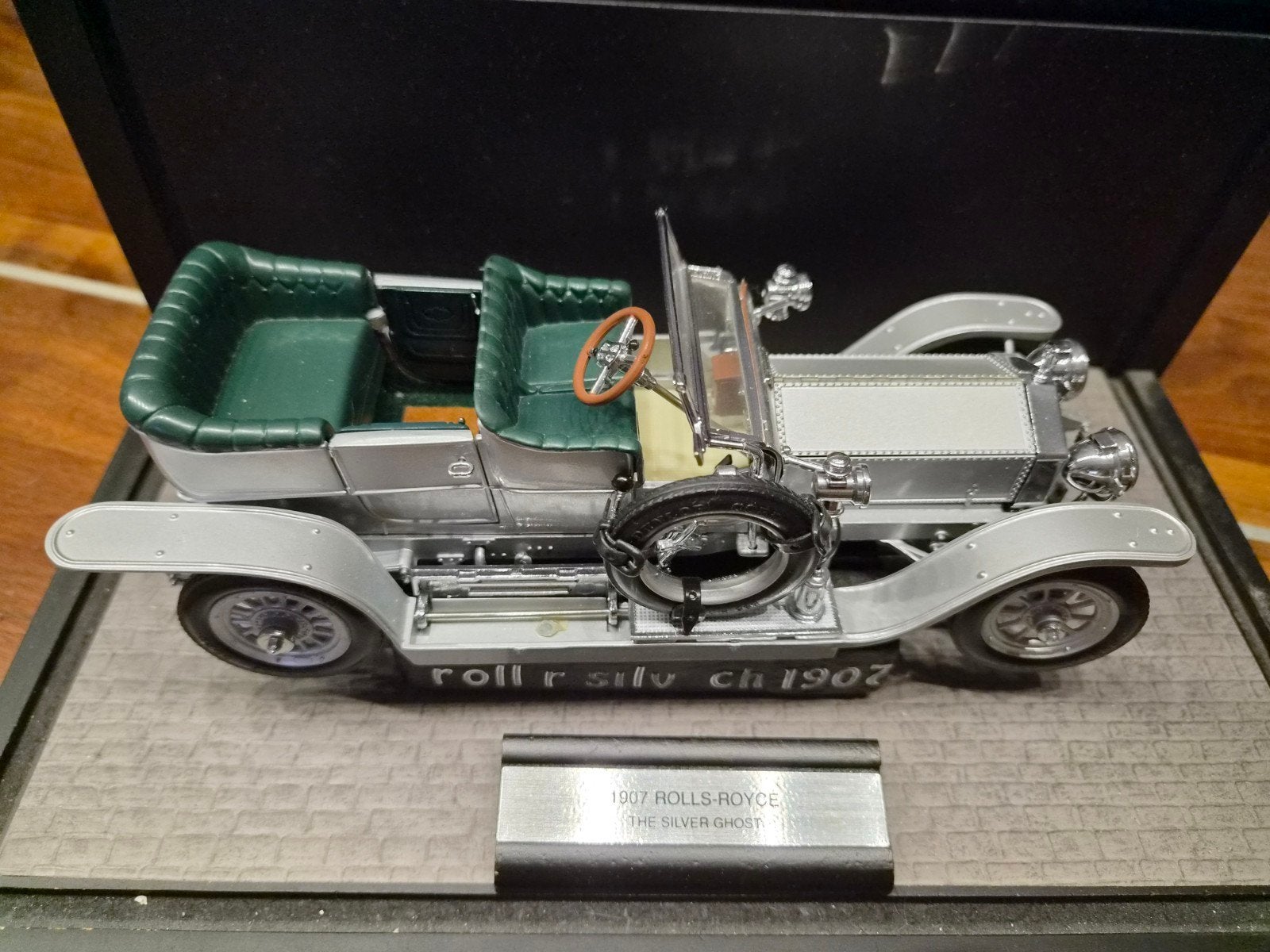 Franklin Mint 1907 Rolls-Royce Silver Ghost – 1:24, Ophalen of Verzenden, Overige merken