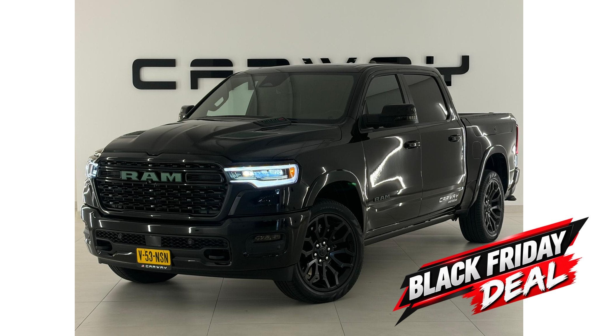 Dodge Ram 3.0 TT SST H.O. Limited Night MY2025 BLACK FRIDAY, Automaat, Gebruikt, 2993 cc, Zwart