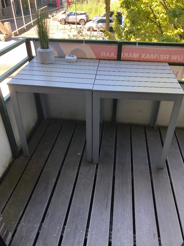 2 TAFELS, Ophalen, Gebruikt, Vierkant, Overige materialen