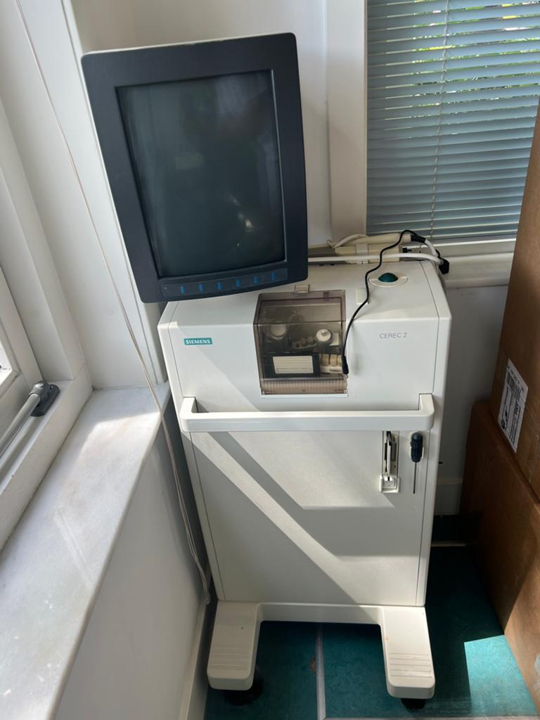 Cerec 2, Ophalen, Gebruikt